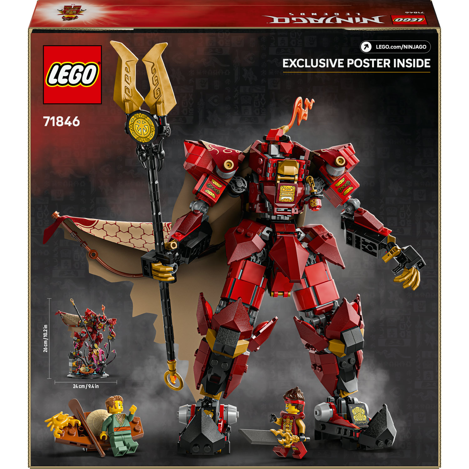 LEGO® NINJAGO® 71846 Robot Ohnivého rytíře - Obrázek 10