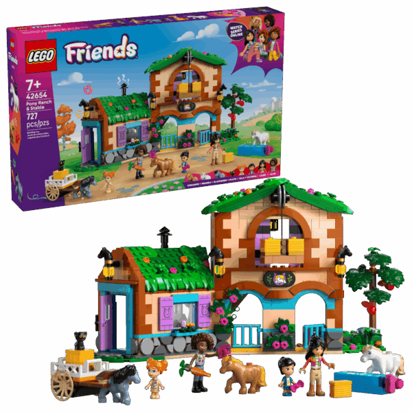 LEGO® Friends 42654 Ranč s poníky a stáj