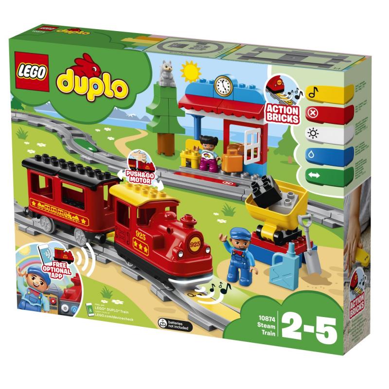 LEGO Duplo Town 10874 Parní vláček - Obrázek 2