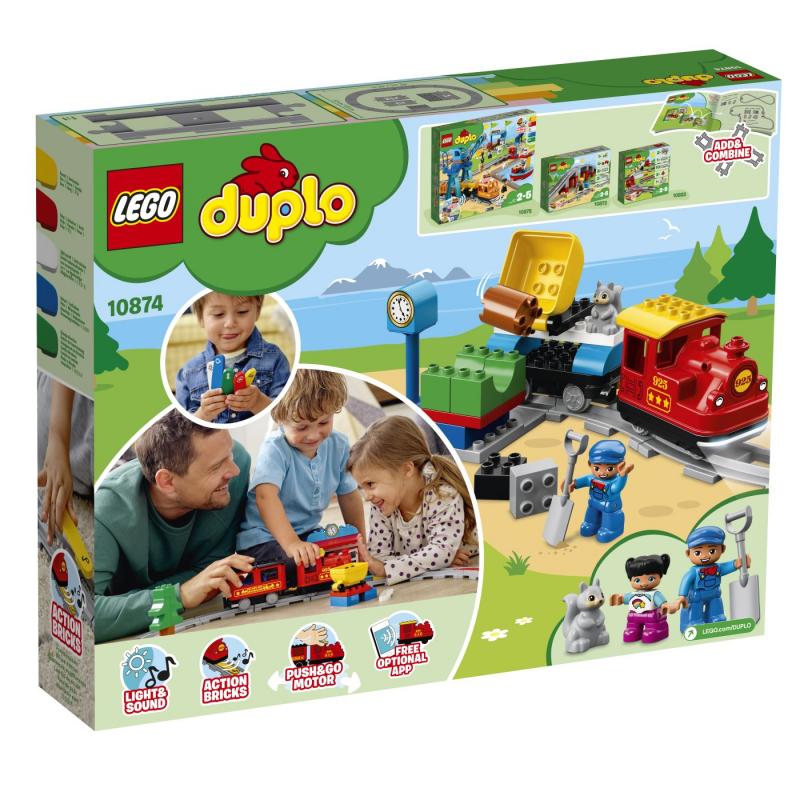LEGO Duplo Town 10874 Parní vláček - Obrázek 3