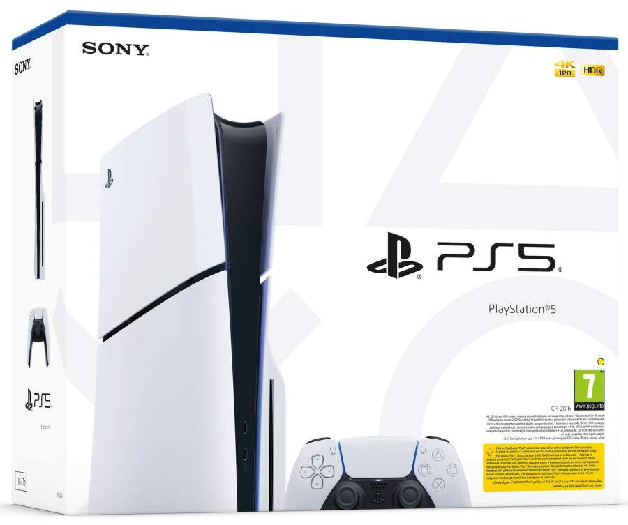 Sony PlayStation 5 Slim 1 TB (P-27425110-4) Standard - Obrázek 5