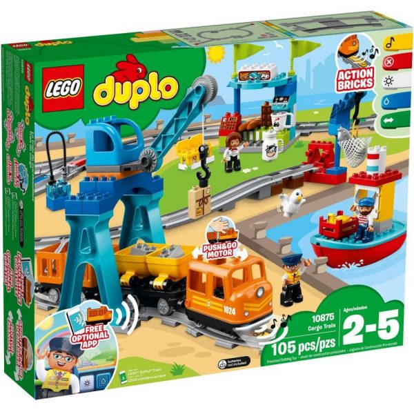 LEGO Duplo 10875 Nákladní vlak