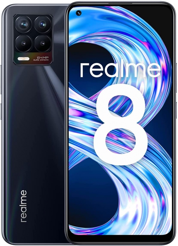 Realme 8 128 GB - Punk Black