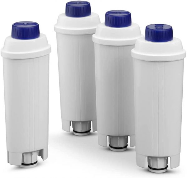 Vodní filtry pro espressa DeLonghi DLSC321 bílý (balení 4 kusy)