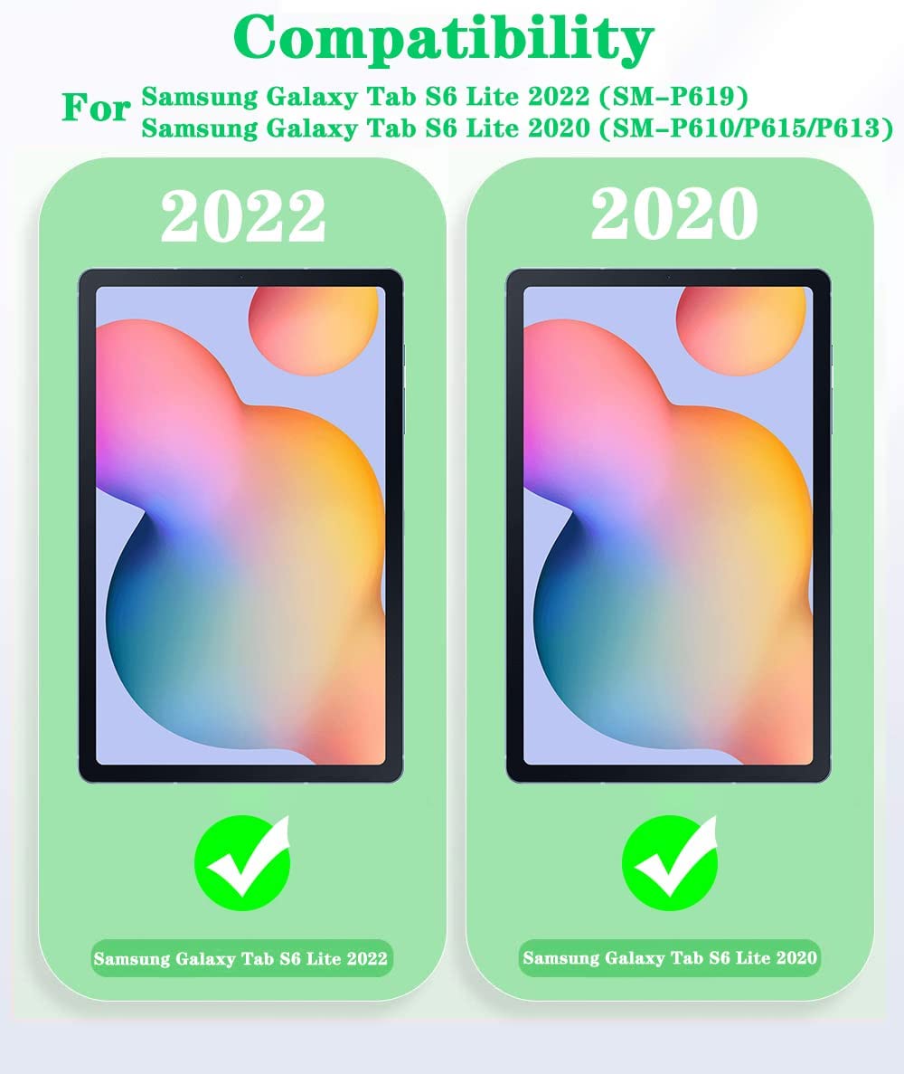 Ochranné tvrzené sklo GOZOPO pro Samsung Galaxy Tab S6 Lite (2022/2020) (2KS) - Obrázek 4