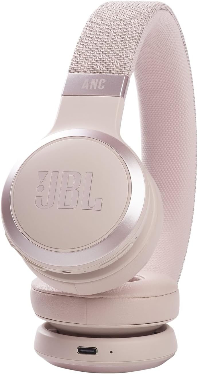 JBL Live 460NC, růžová