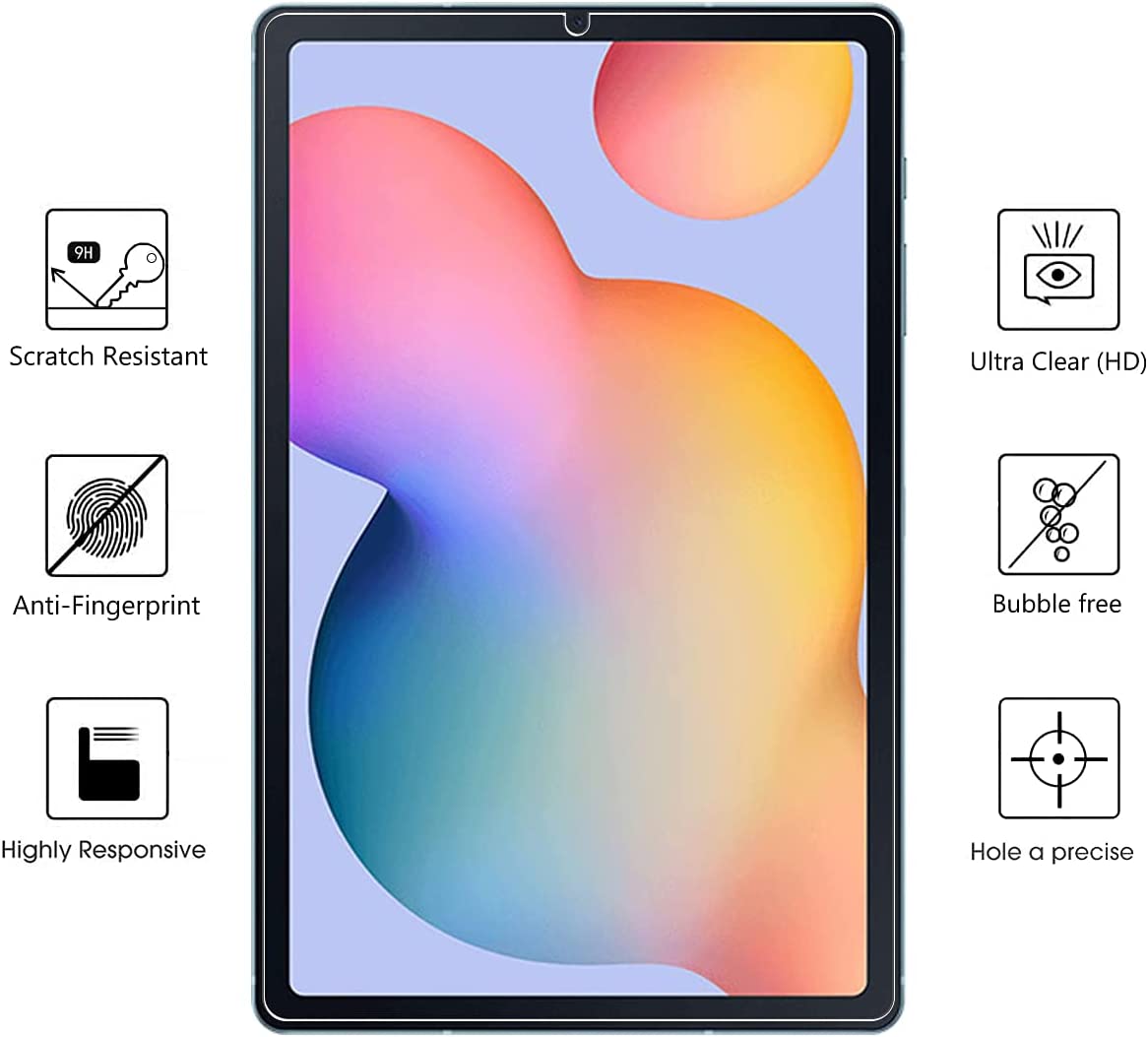 Ochranné tvrzené sklo GOZOPO pro Samsung Galaxy Tab S6 Lite (2022/2020) (2KS) - Obrázek 3