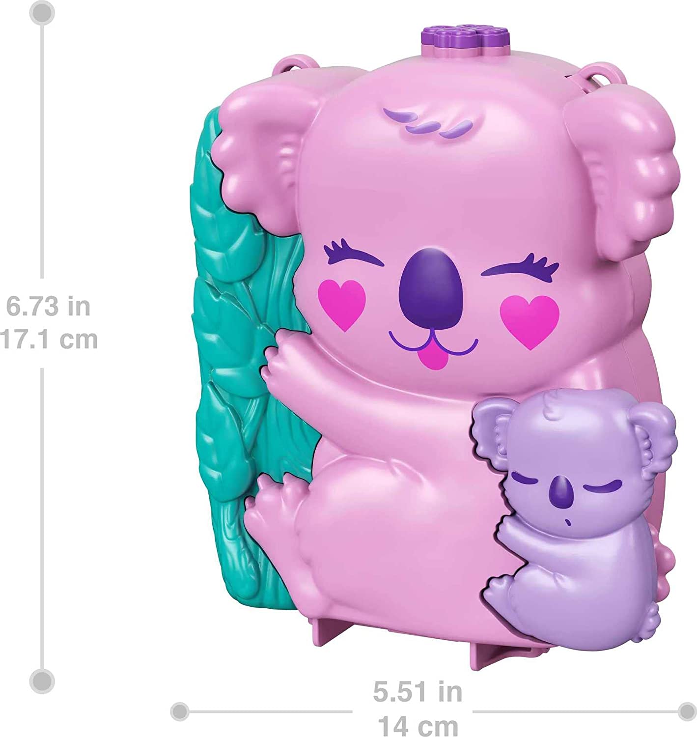 Polly Pocket Koala Pidi pocketková kabelka, Mattel GXC95 - Obrázek 2
