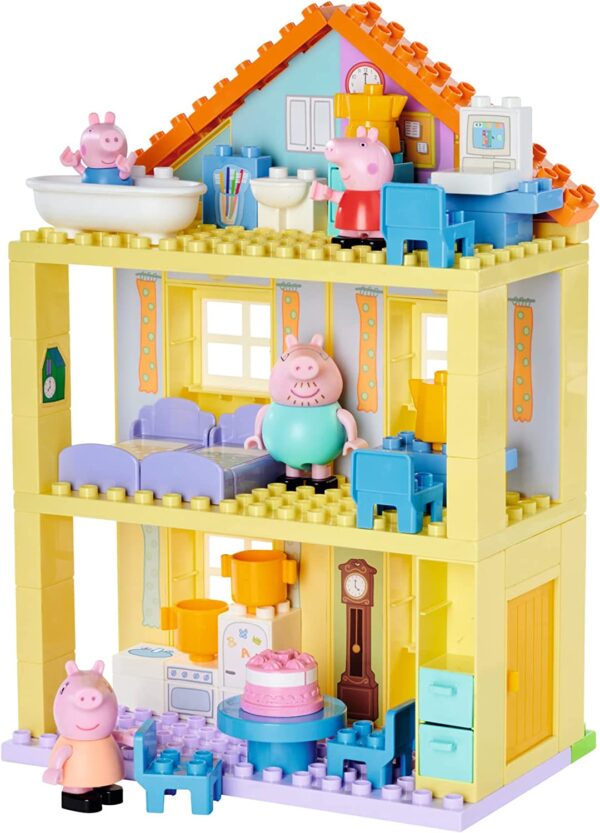 PlayBig BLOXX Peppa Pig Rodinný dům (800057164)
