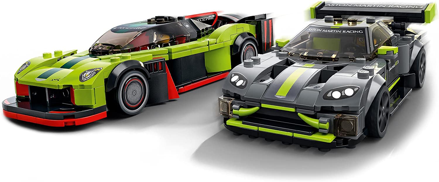 LEGO® Speed Champions 76910 Aston Martin Valkyrie AMR Pro a Aston Martin Vantage GT3 - Obrázek 6