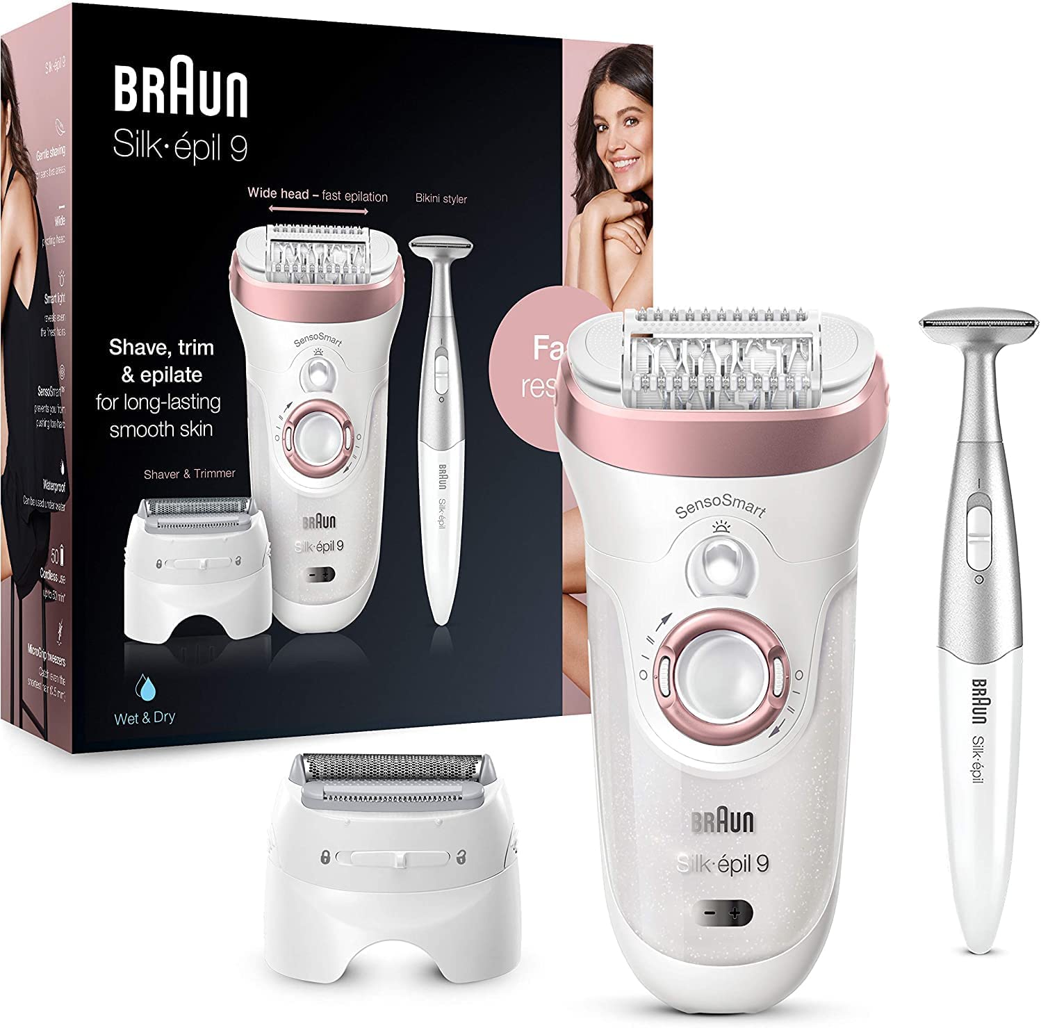 Braun Silk-épil 9-890 SensoSmart