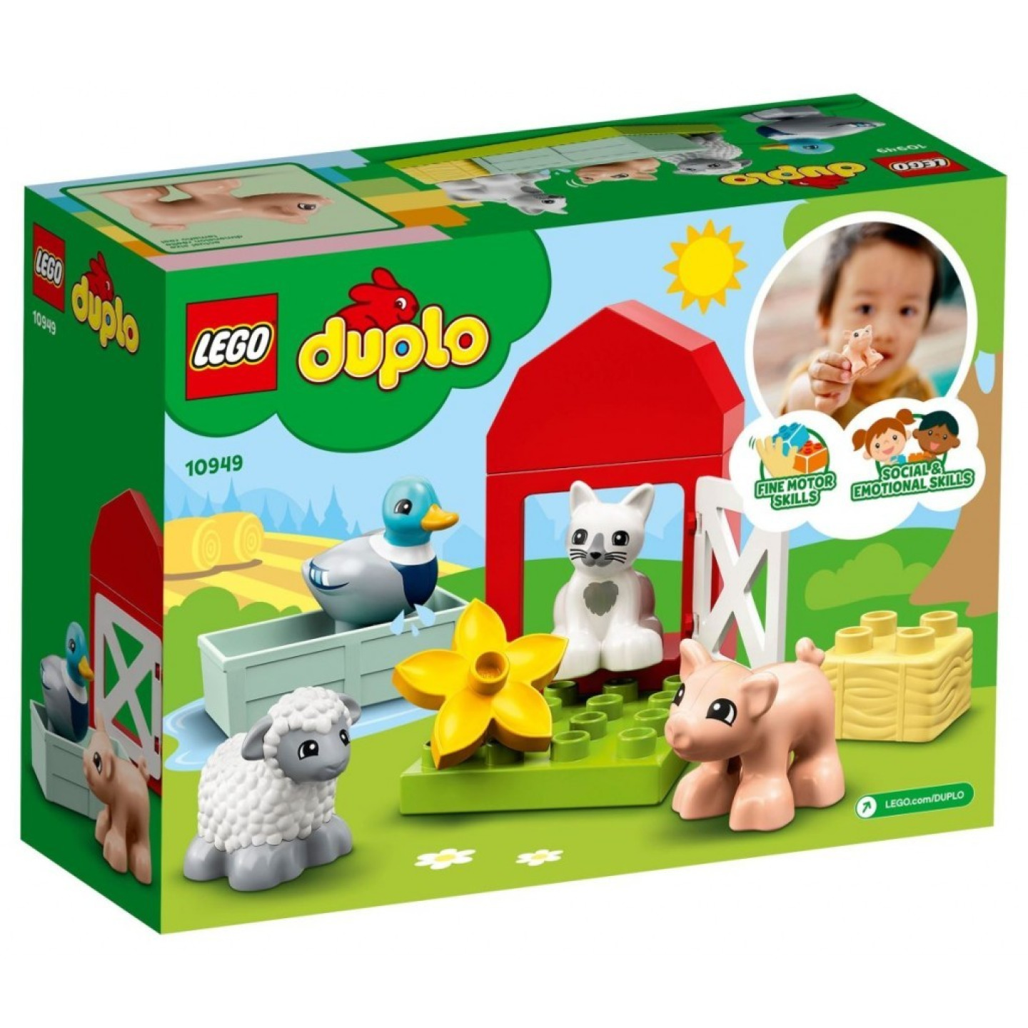 LEGO DUPLO® Town 10949 Zvířátka z farmy
