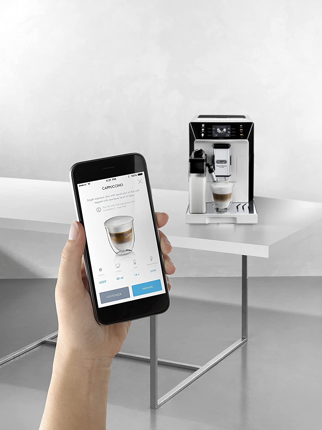 De'Longhi PrimaDonna Class ECAM 550.65 W - Obrázek 5