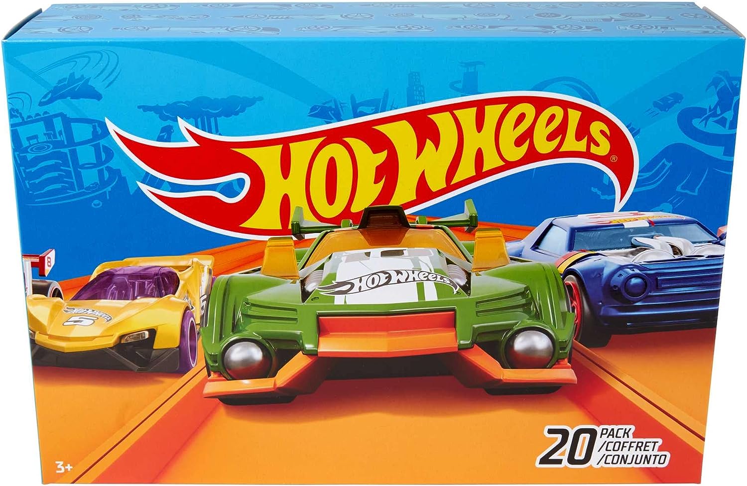 Mattel Hot Wheels Autíčka 20ks (DXY59)