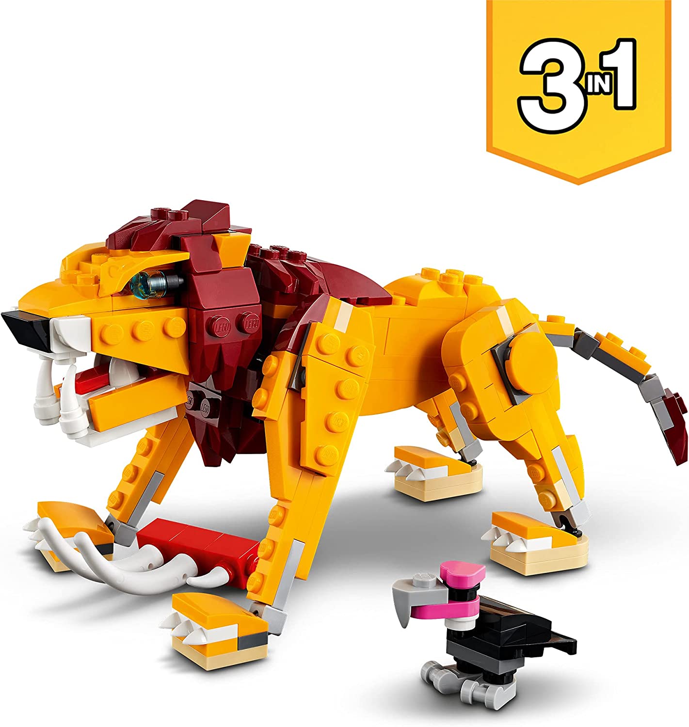 LEGO® Creator 3 v 1 31112 Divoký lev - Obrázek 2