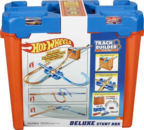 Hot Wheels Track Builder box plný triků (GGP93)