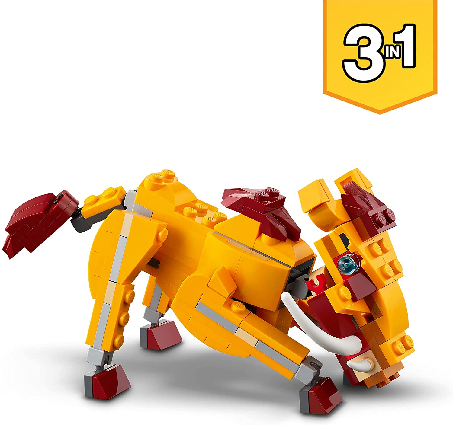 LEGO® Creator 3 v 1 31112 Divoký lev - Obrázek 4