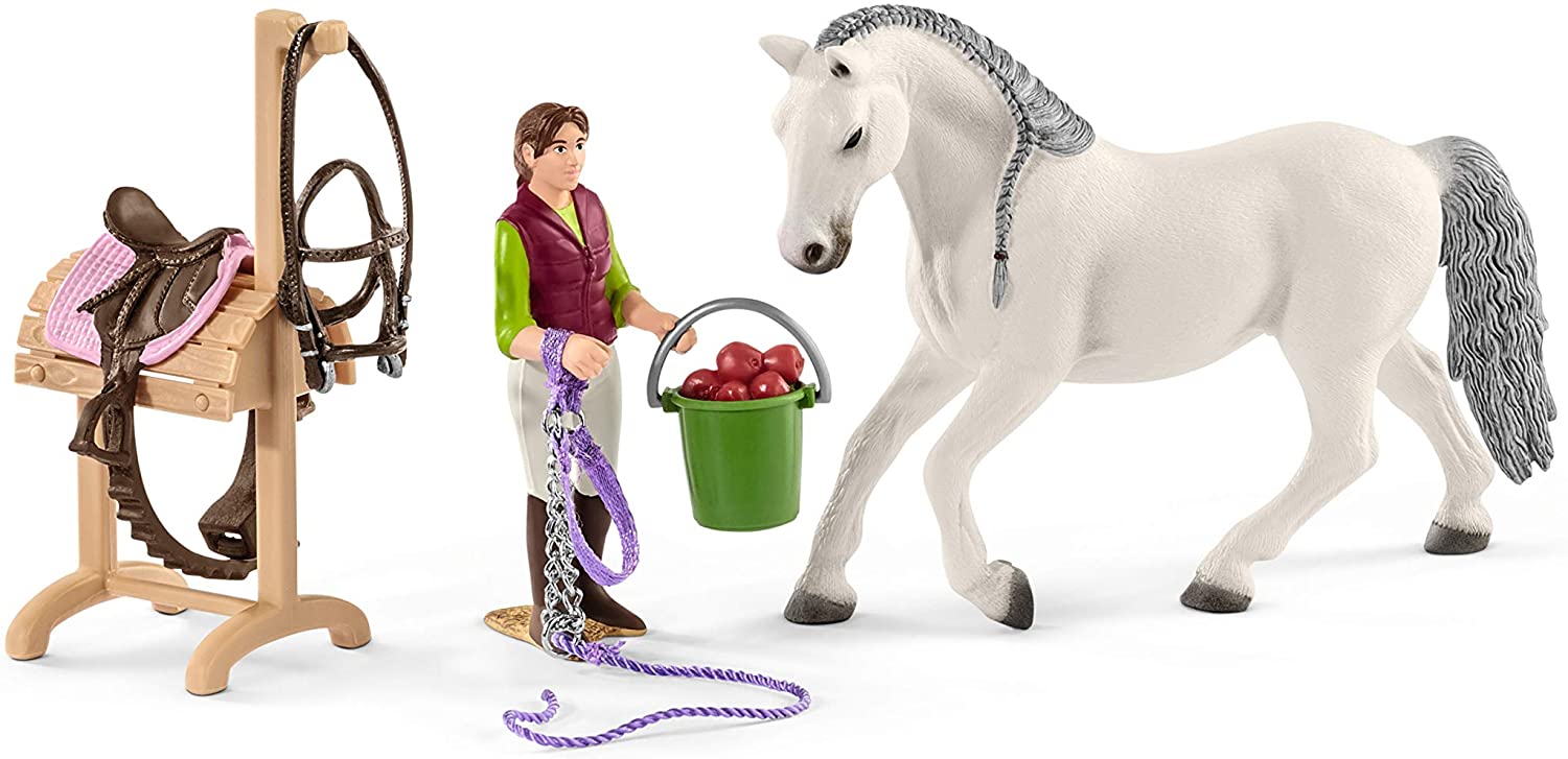Schleich Horse Club 42389 Jezdecká škola s jezdci a koňmi - Obrázek 7