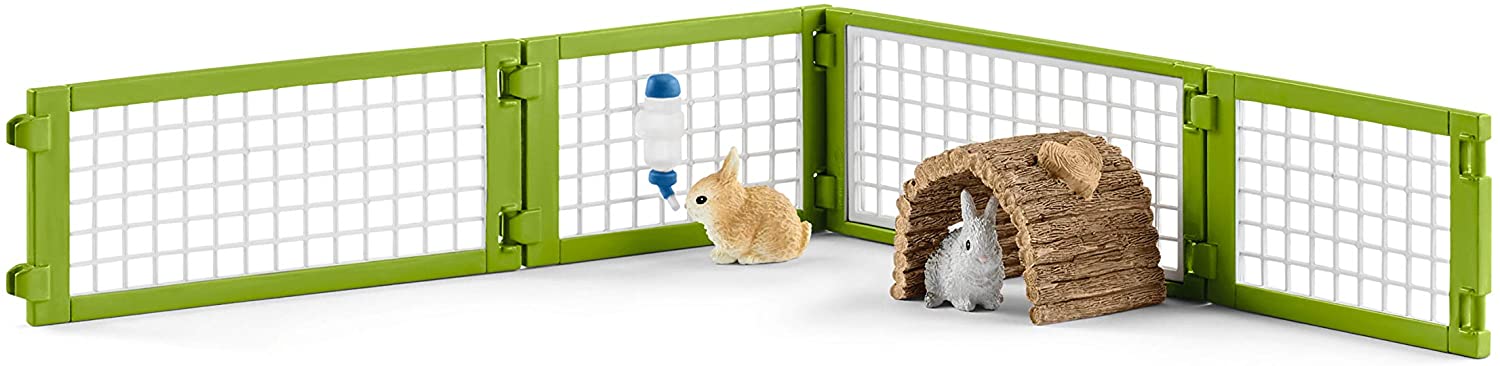 Schleich 42420 Set králíkárna se zvířátky a příslušenstvím - Obrázek 7