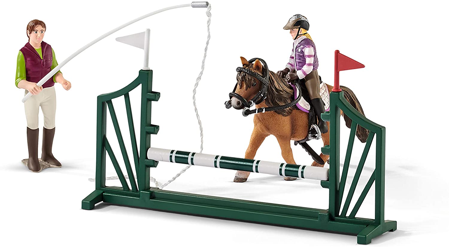 Schleich Horse Club 42389 Jezdecká škola s jezdci a koňmi - Obrázek 3