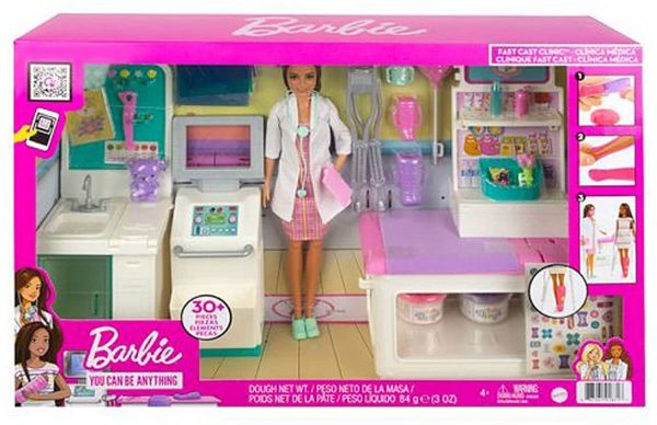 Barbie klinika 1. pomoci s doktorkou herní set (GTN61)