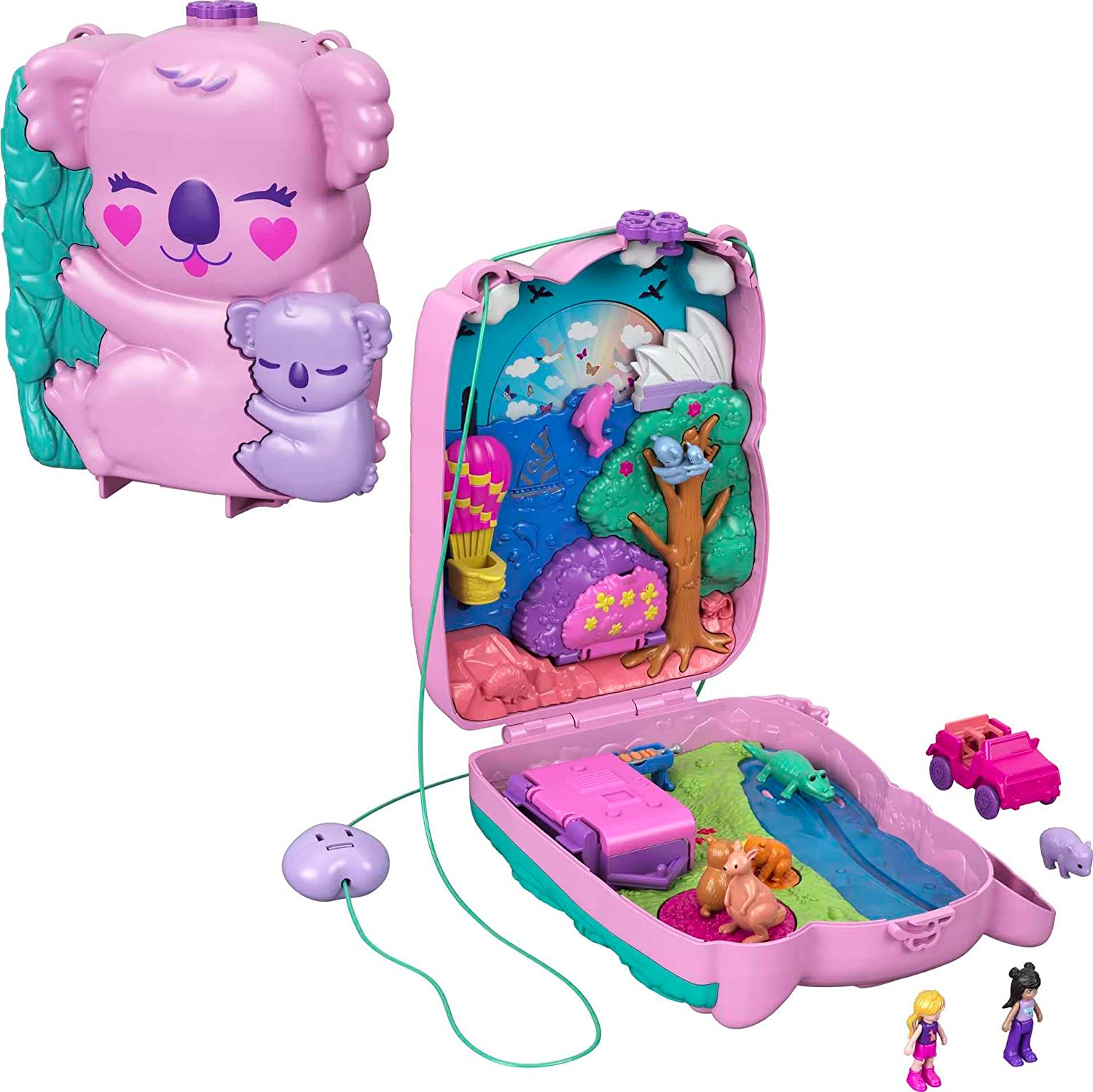 Polly Pocket Koala Pidi pocketková kabelka, Mattel GXC95