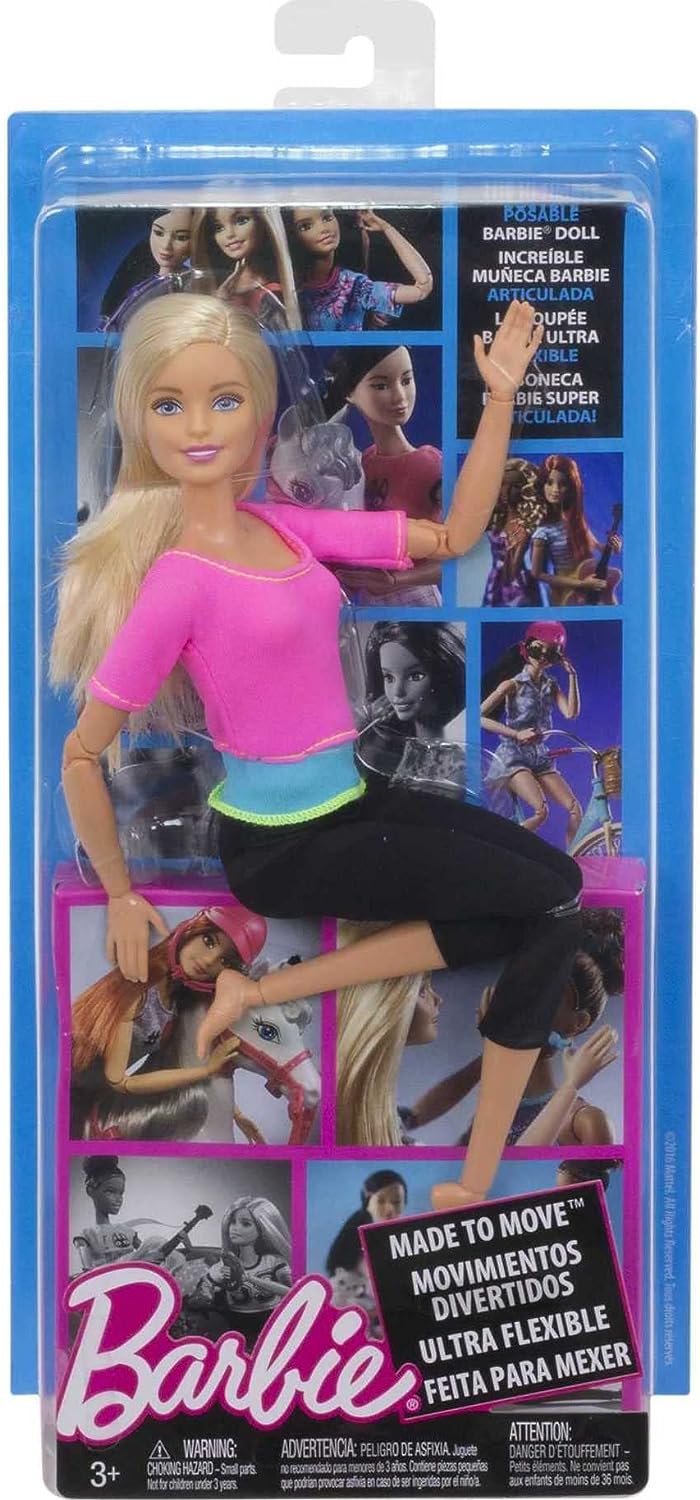 Mattel Barbie gymnastka made to move fitness (DHL82) - Obrázek 2