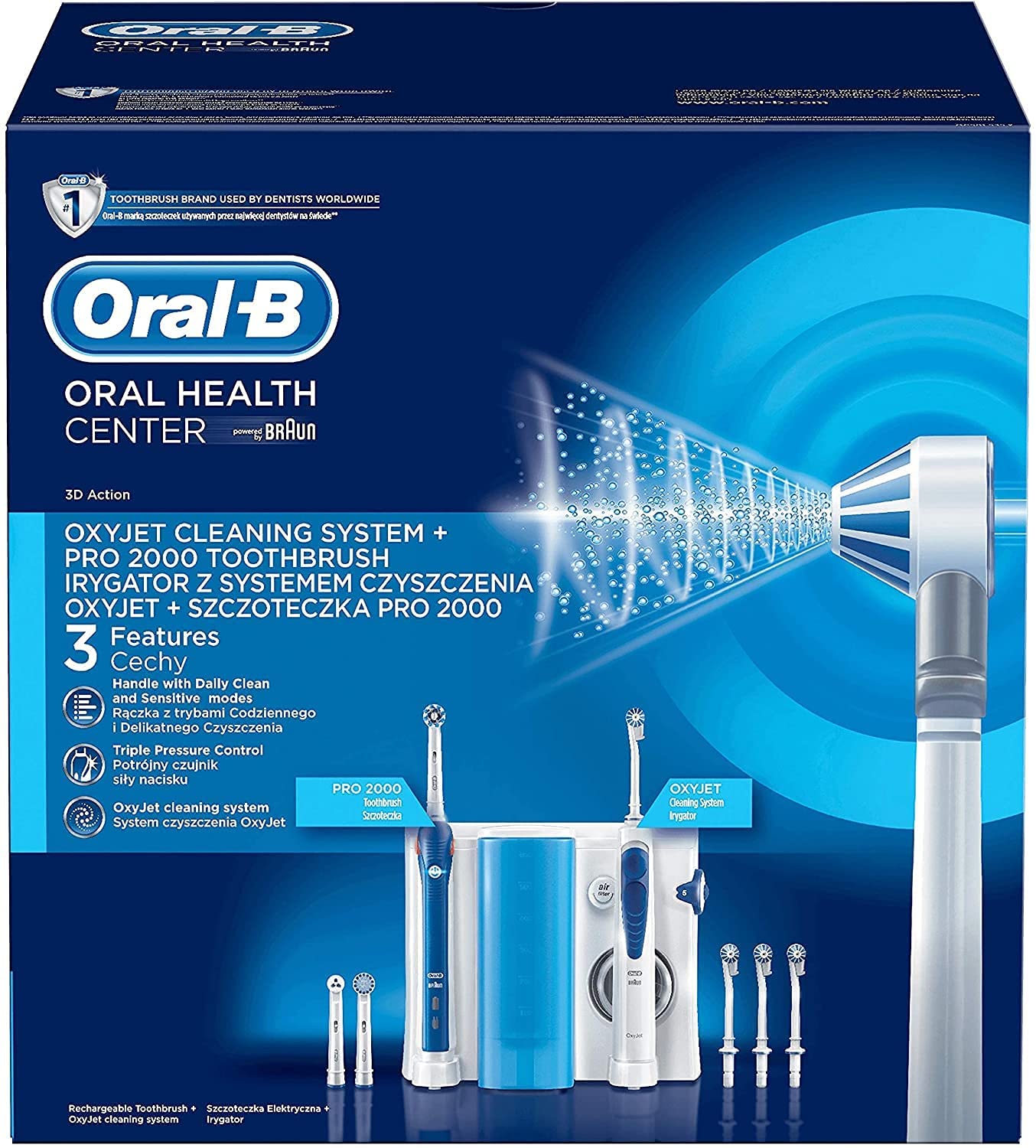 Orální centrum Oral-B Oxyjet + PRO 2000 - Obrázek 6