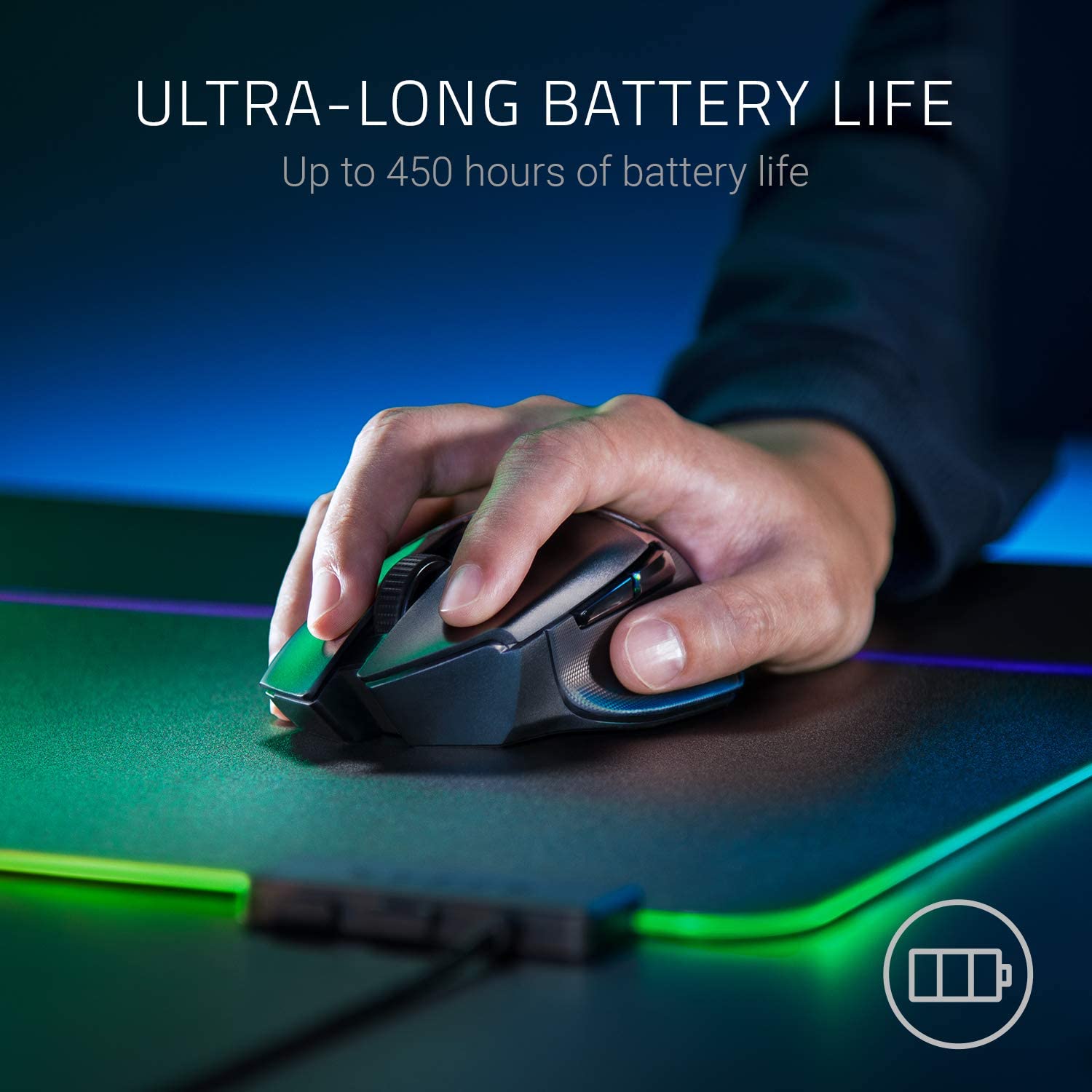 Razer Basilisk X HyperSpeed (RZ01-03150100-R3G1) černá - Obrázek 3