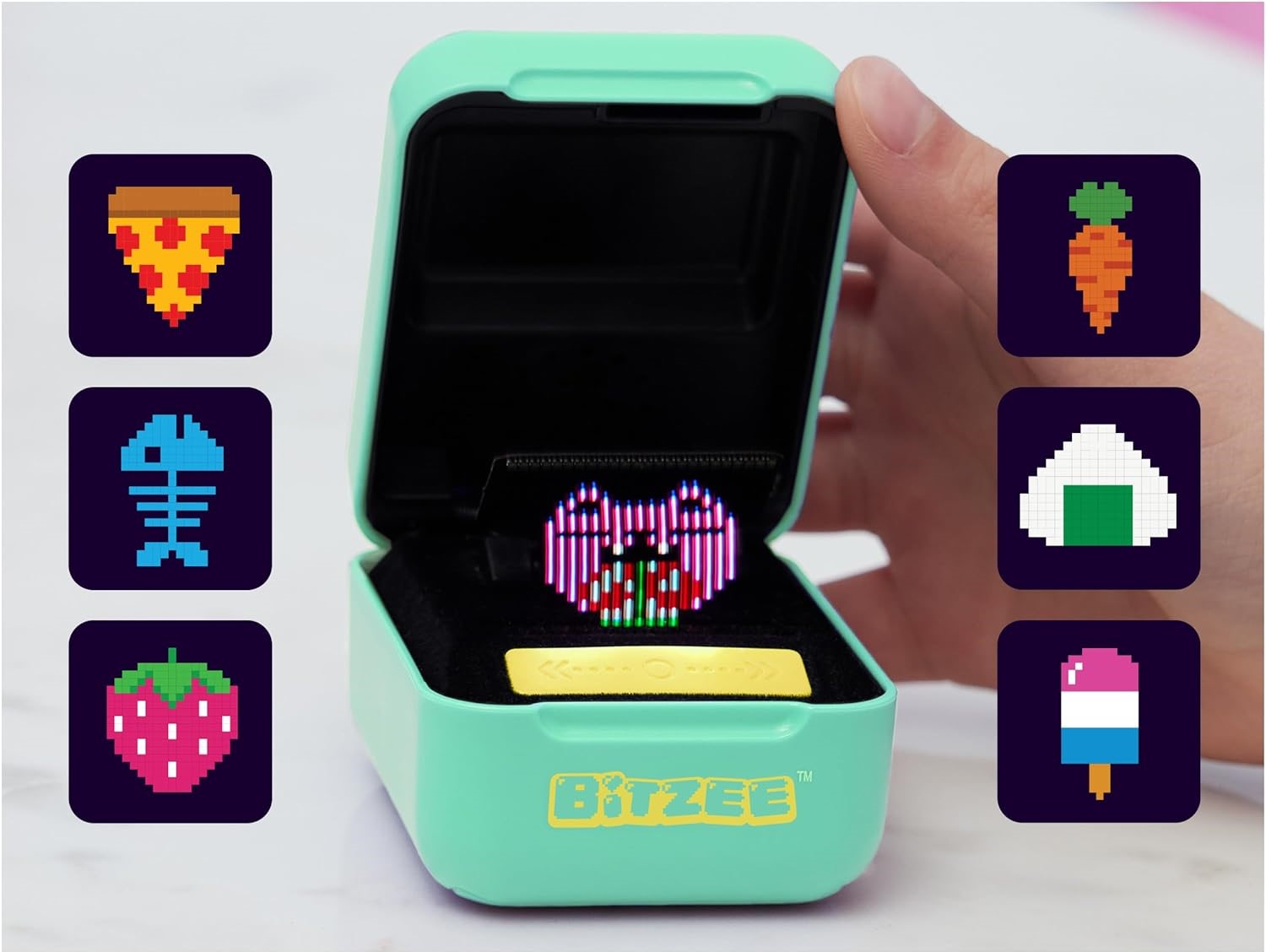 Spin Master Bitzee interaktivní digitální zvířátka - zelené - Obrázek 7