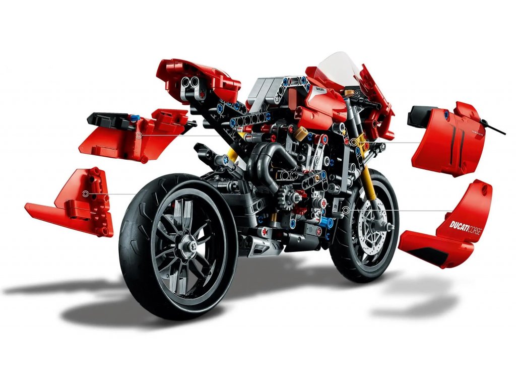 LEGO® Technic 42107 Ducati Panigale V4 R - Obrázek 7