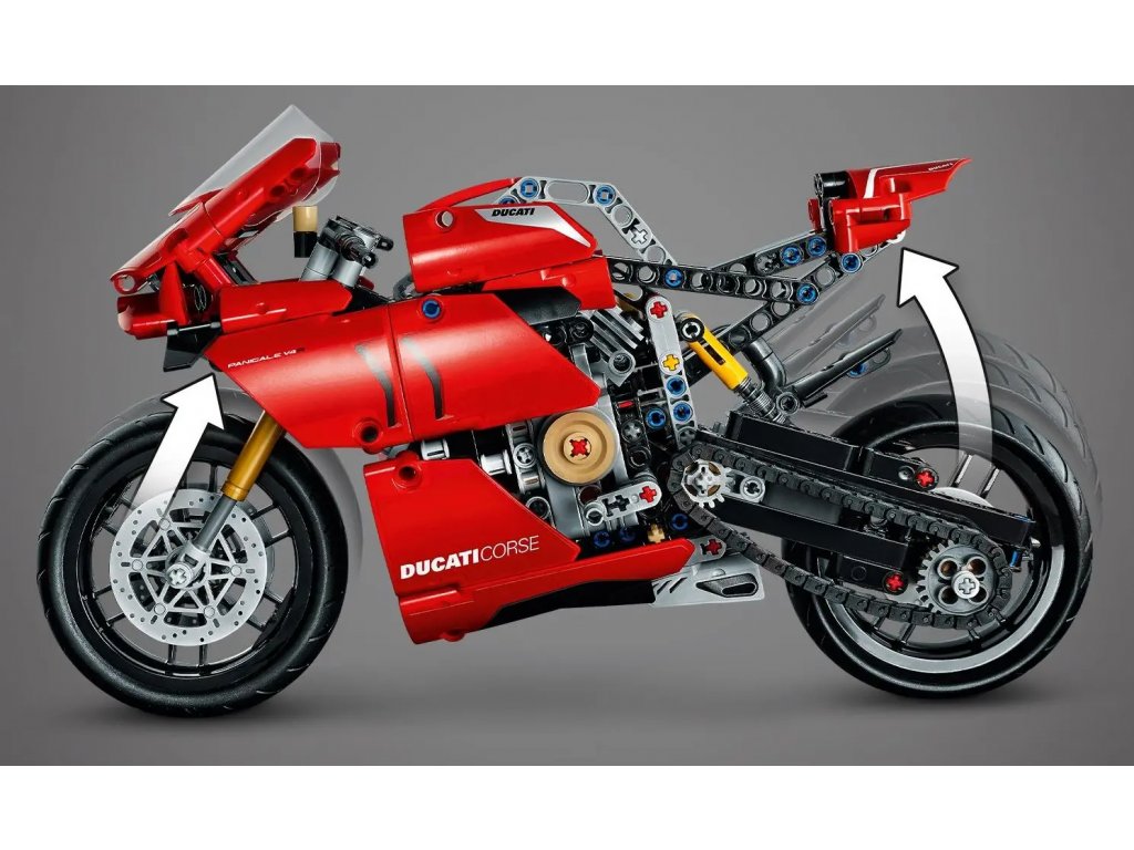 LEGO® Technic 42107 Ducati Panigale V4 R - Obrázek 9