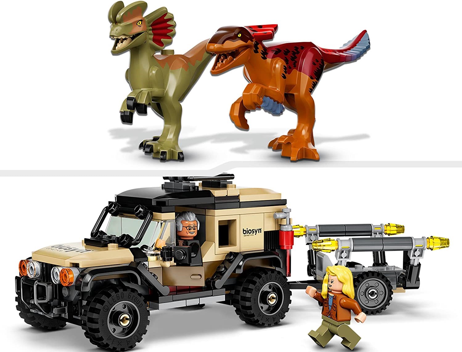 LEGO® Jurassic World™ 76951 Přeprava pyroraptora a dilophosaura - Obrázek 3