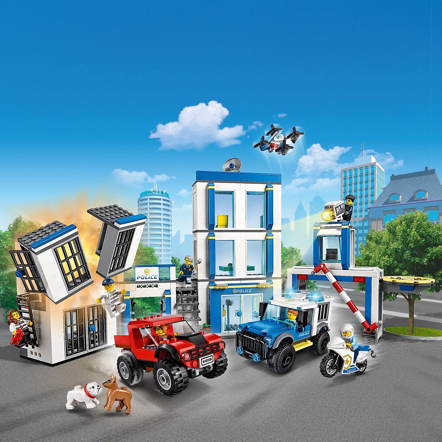 LEGO® City 60246 Policejní stanice - Obrázek 2