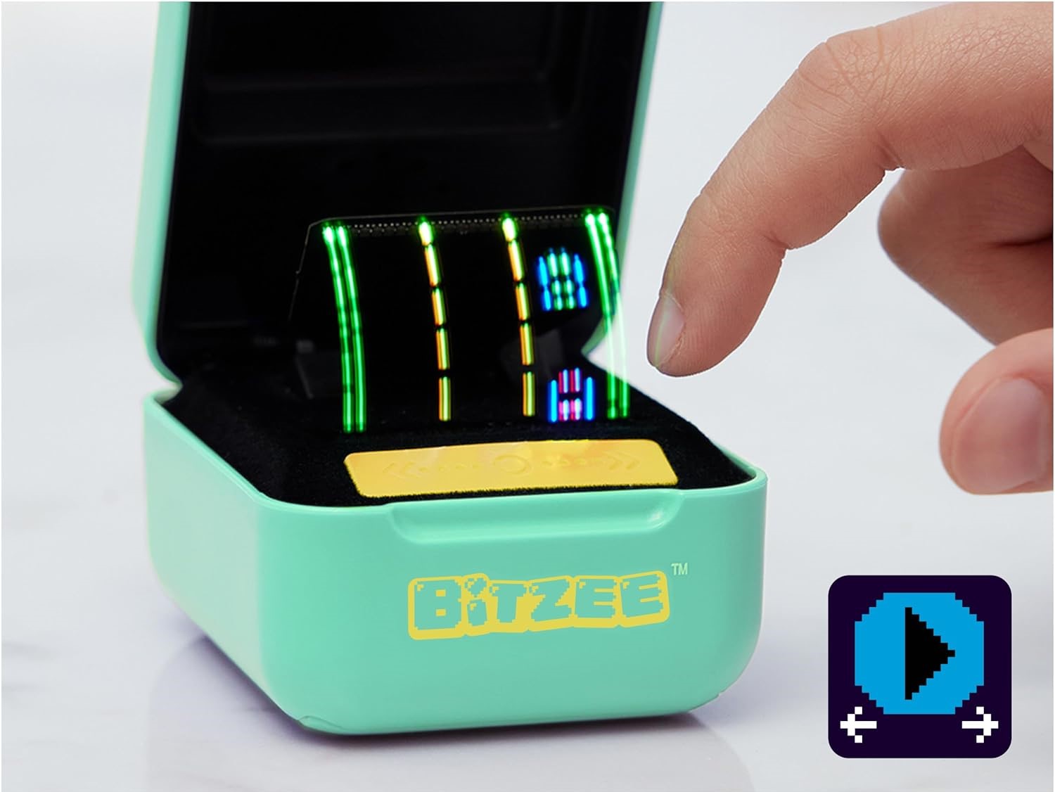 Spin Master Bitzee interaktivní digitální zvířátka - zelené - Obrázek 2