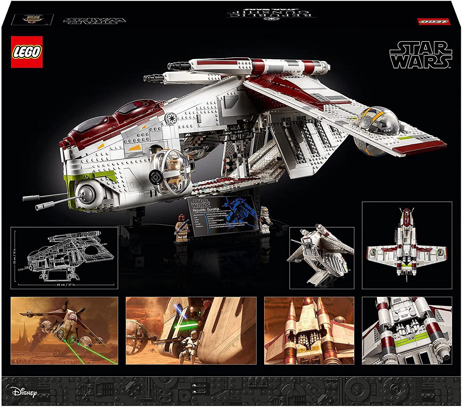 LEGO Star Wars 75309 Válečná loď Republiky - Obrázek 7