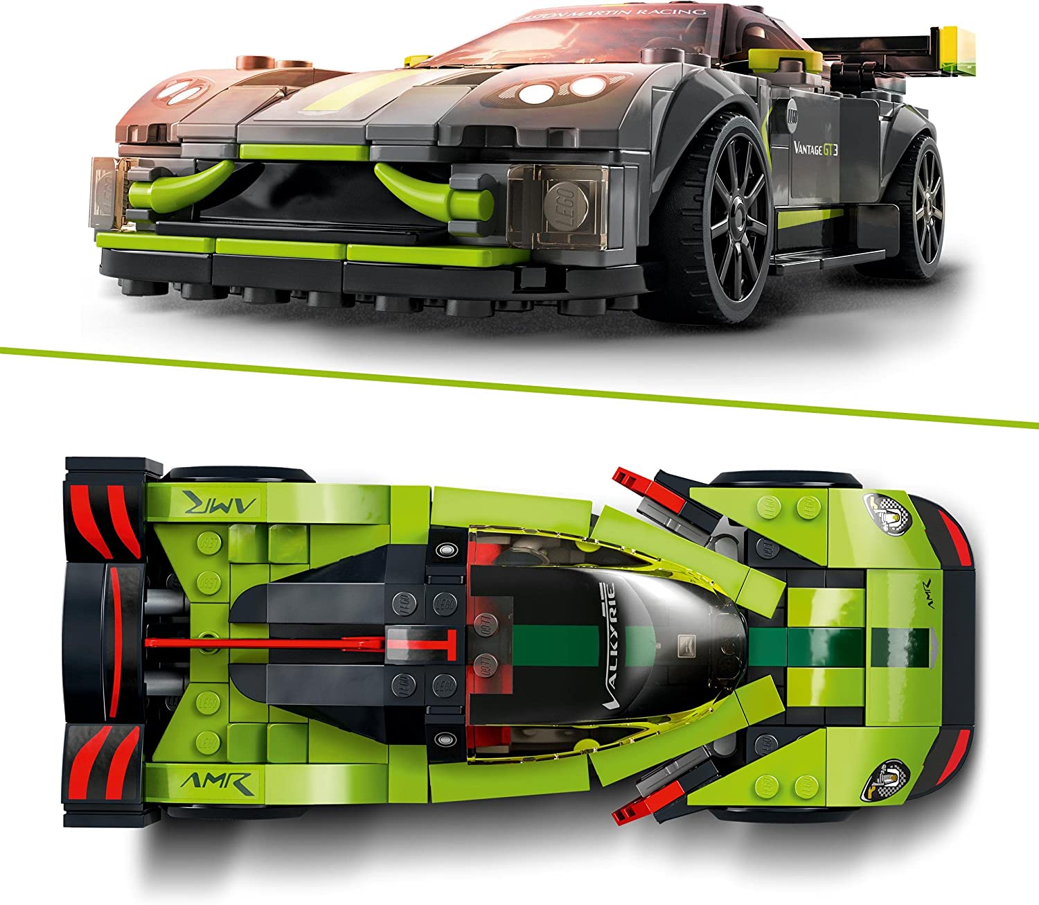 LEGO® Speed Champions 76910 Aston Martin Valkyrie AMR Pro a Aston Martin Vantage GT3 - Obrázek 3