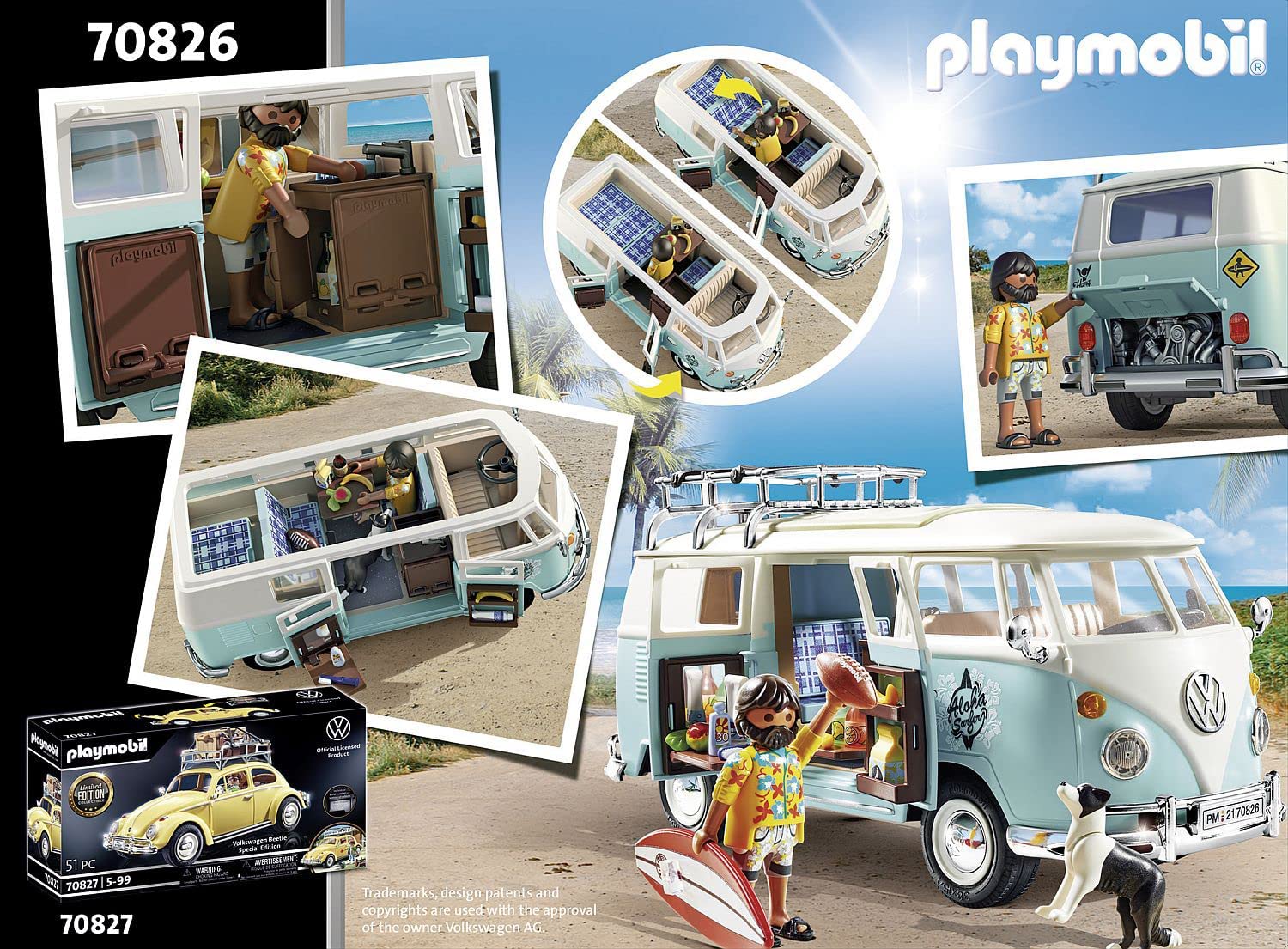 Playmobil 70826 Volkswagen T1 Bulli - Speciální edice - Obrázek 8