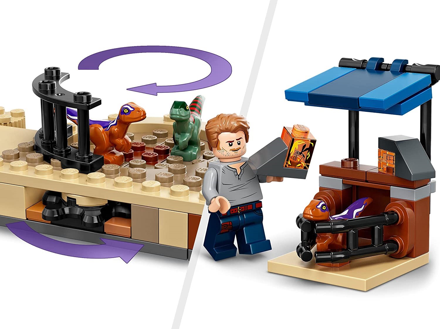 LEGO® Jurassic World 76945 Atrociraptor: honička na motorce - Obrázek 4