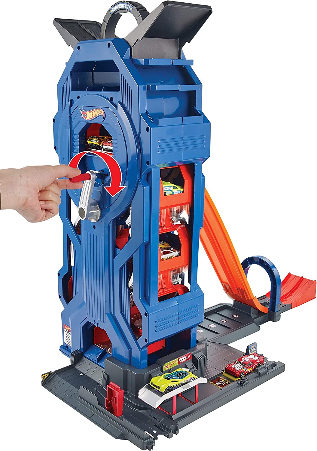 Hot Wheels city garáž se závodní dráhou - Obrázek 3