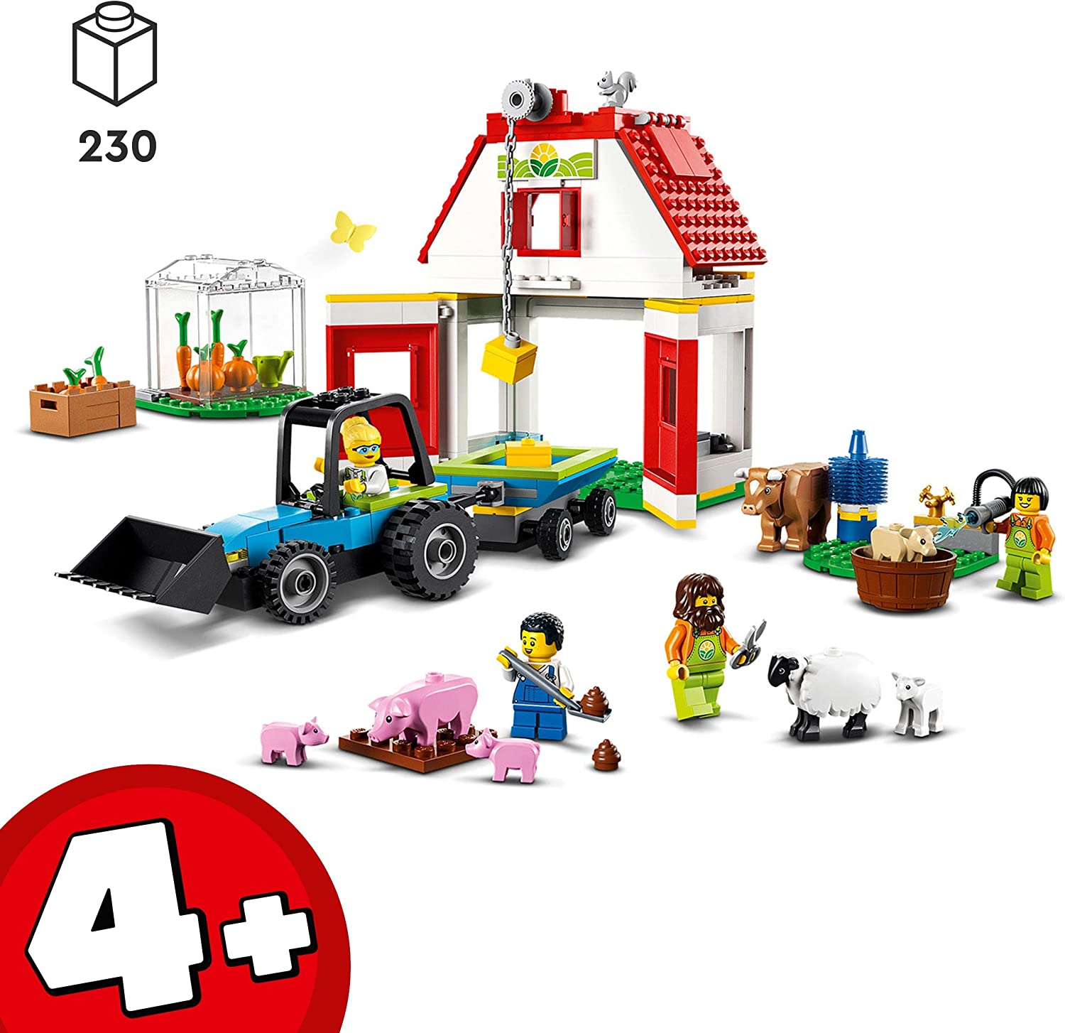 LEGO® City 60346 Stodola a zvířátka z farmy - Obrázek 4