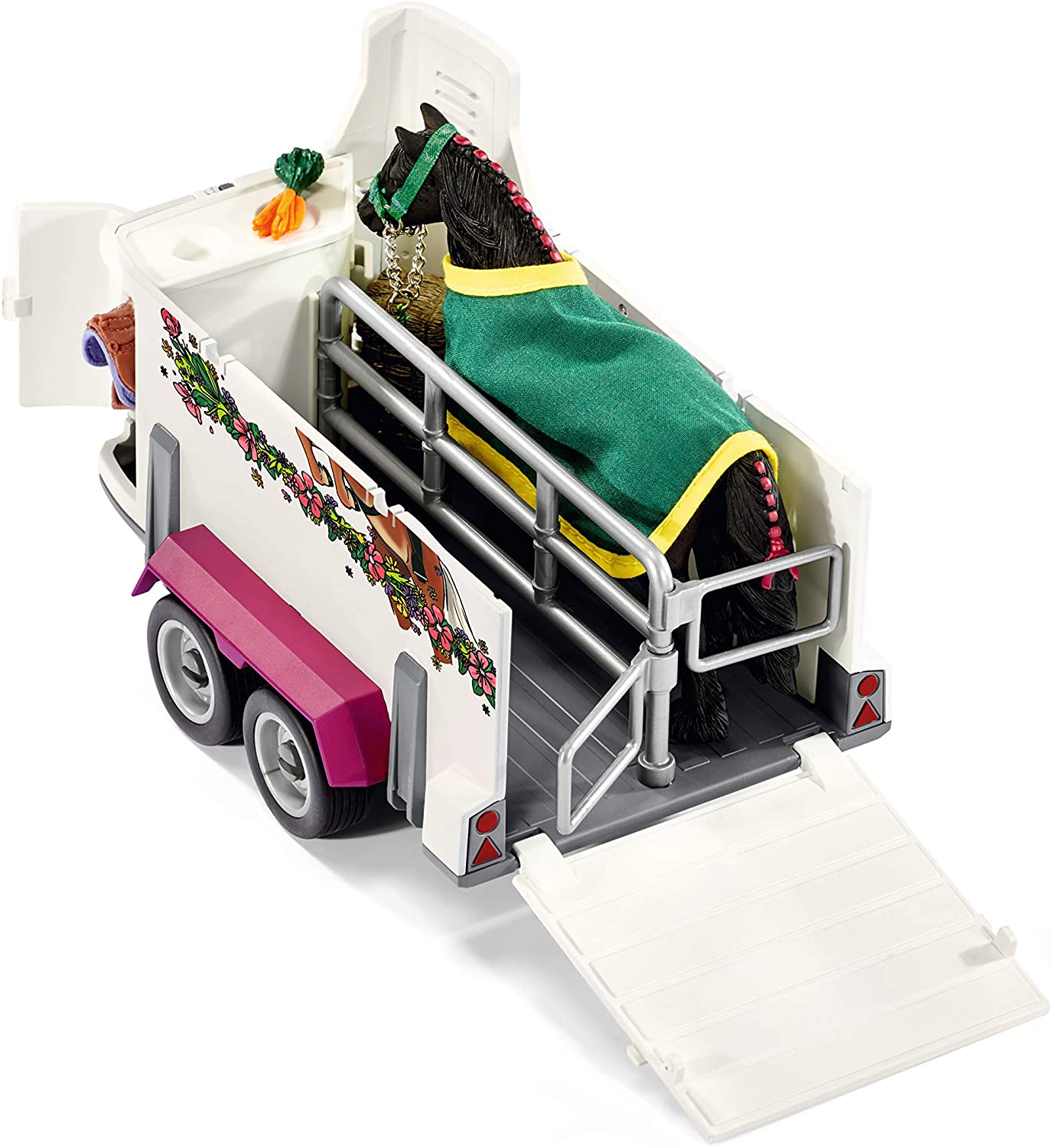 Schleich 42346 - Pick-up s přívěsem a koněm - Obrázek 8