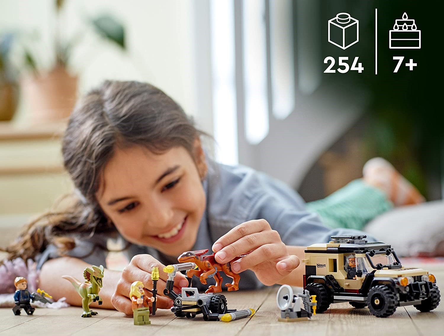 LEGO® Jurassic World™ 76951 Přeprava pyroraptora a dilophosaura - Obrázek 5