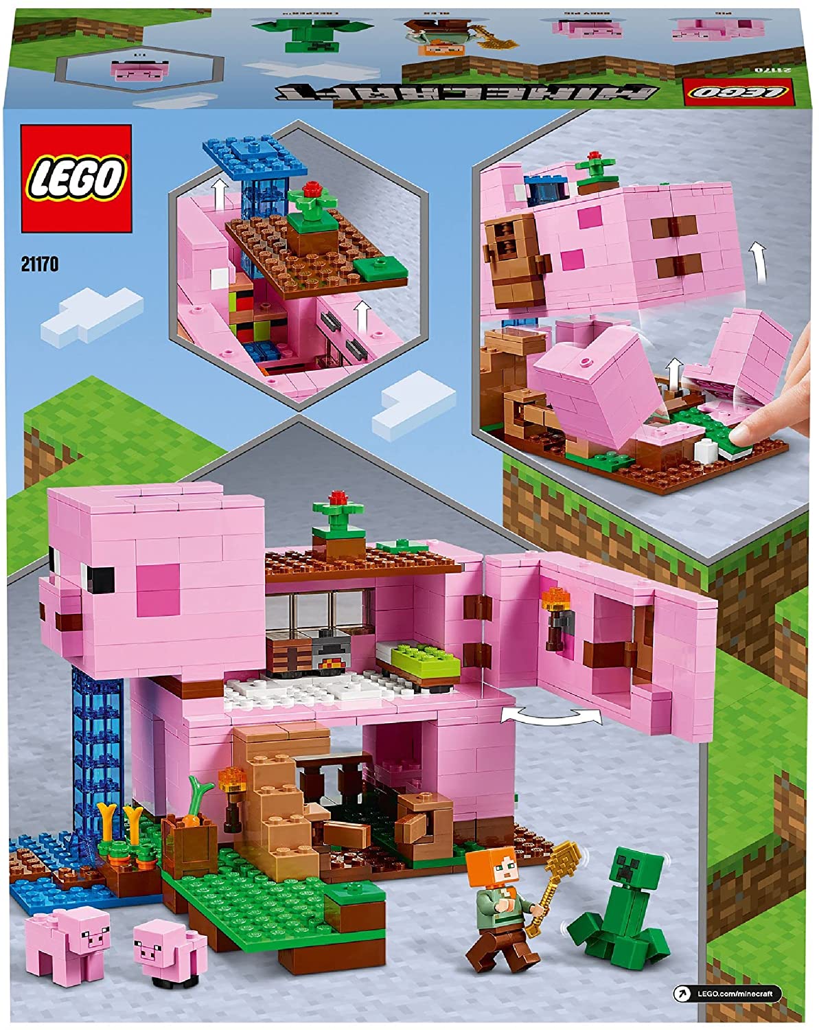 LEGO® Minecraft™ 21170 Prasečí dům - Obrázek 10