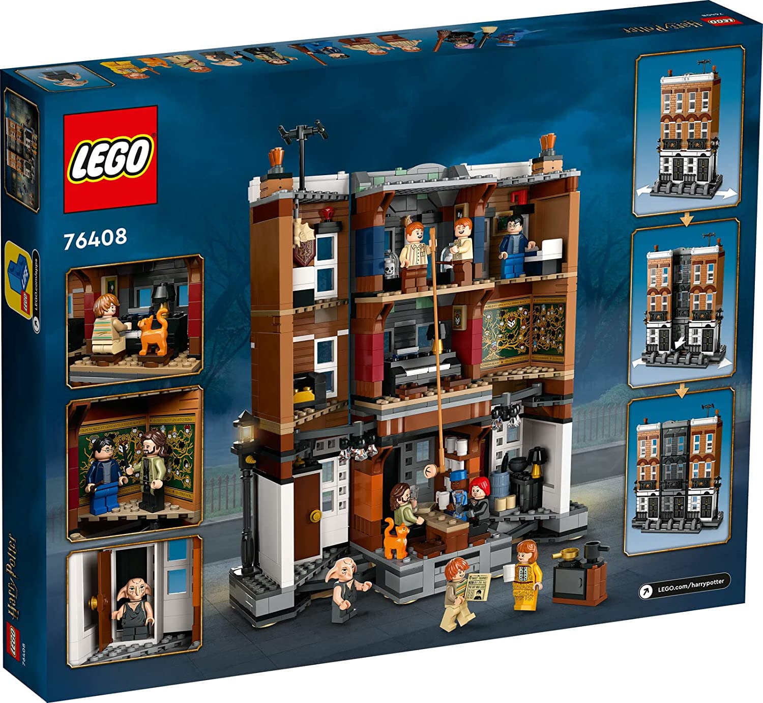 LEGO Harry Potter 76408 Grimmauldovo náměstí 12 - Obrázek 2