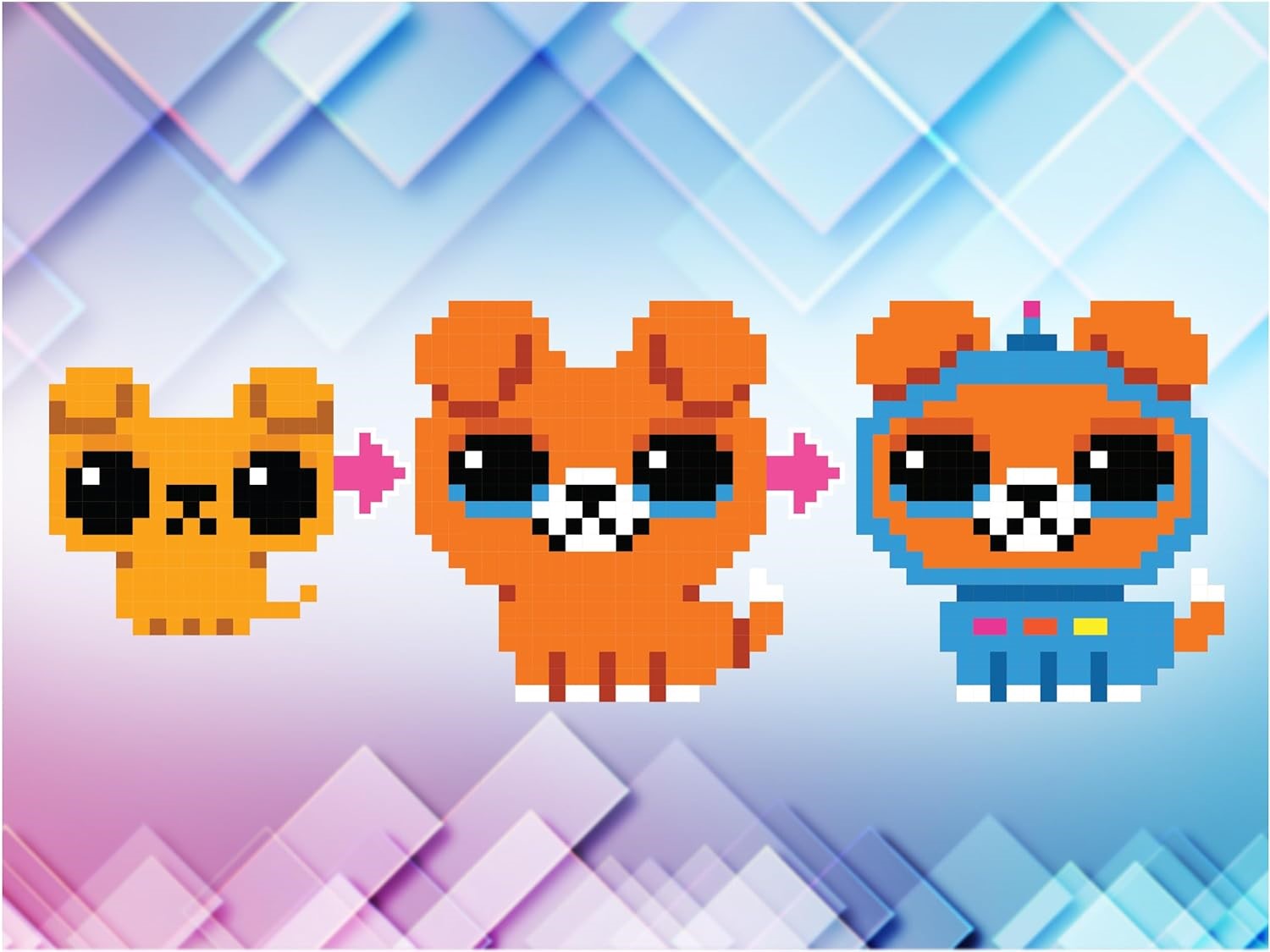 Spin Master Bitzee interaktivní digitální zvířátka - zelené - Obrázek 5