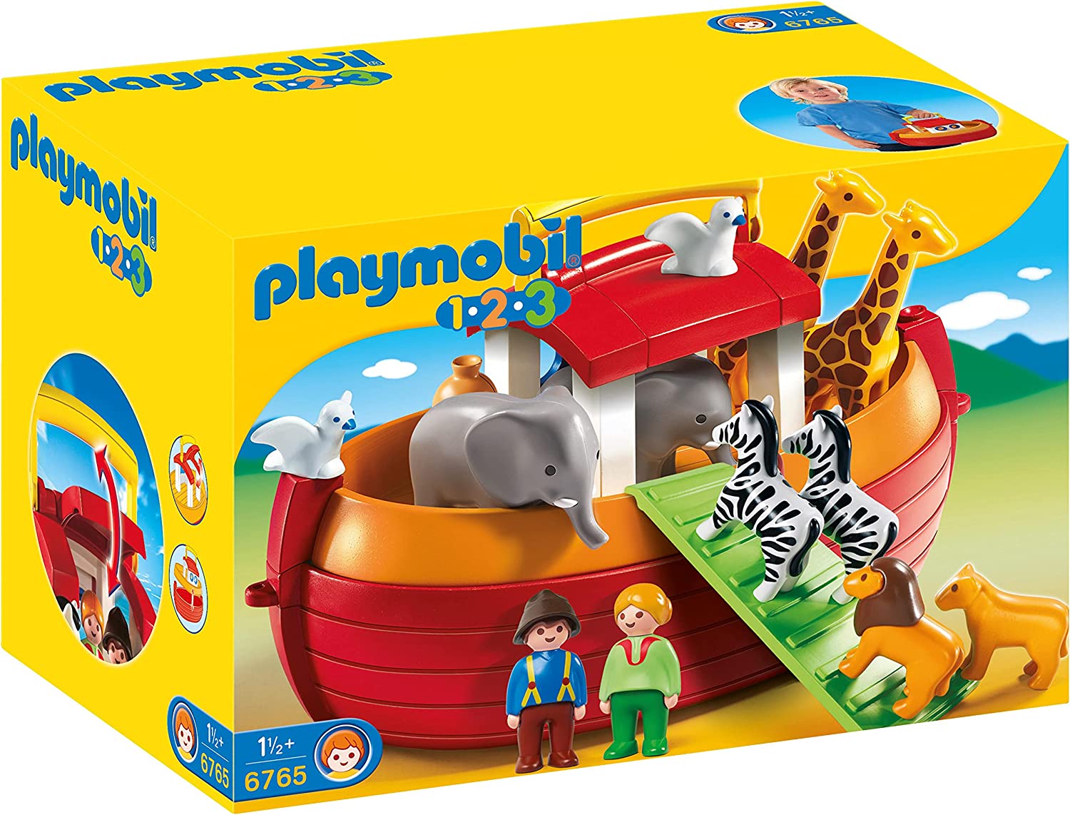 Playmobil® 1.2.3 6765 Přenosná Noemova archa