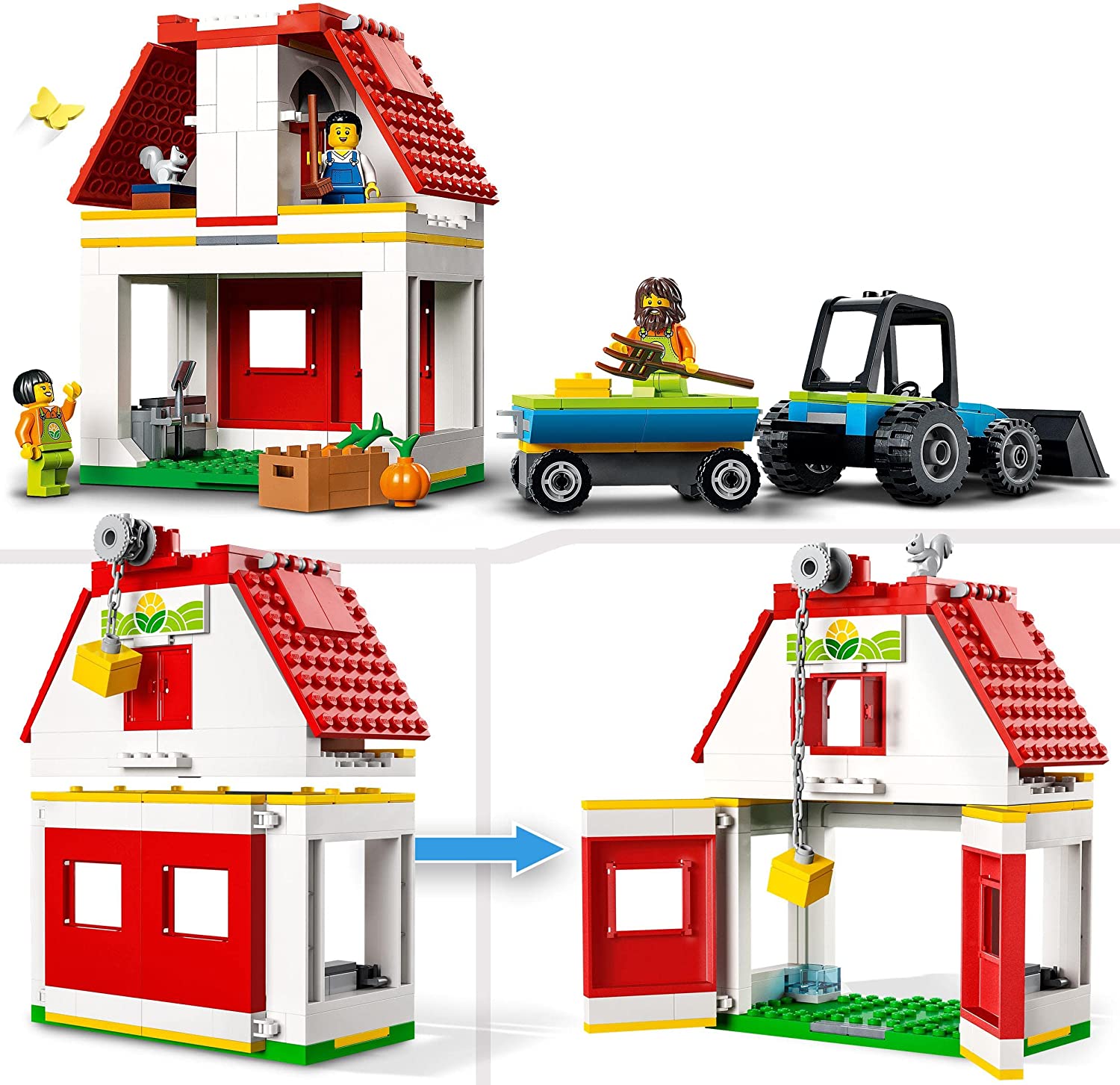 LEGO® City 60346 Stodola a zvířátka z farmy - Obrázek 2