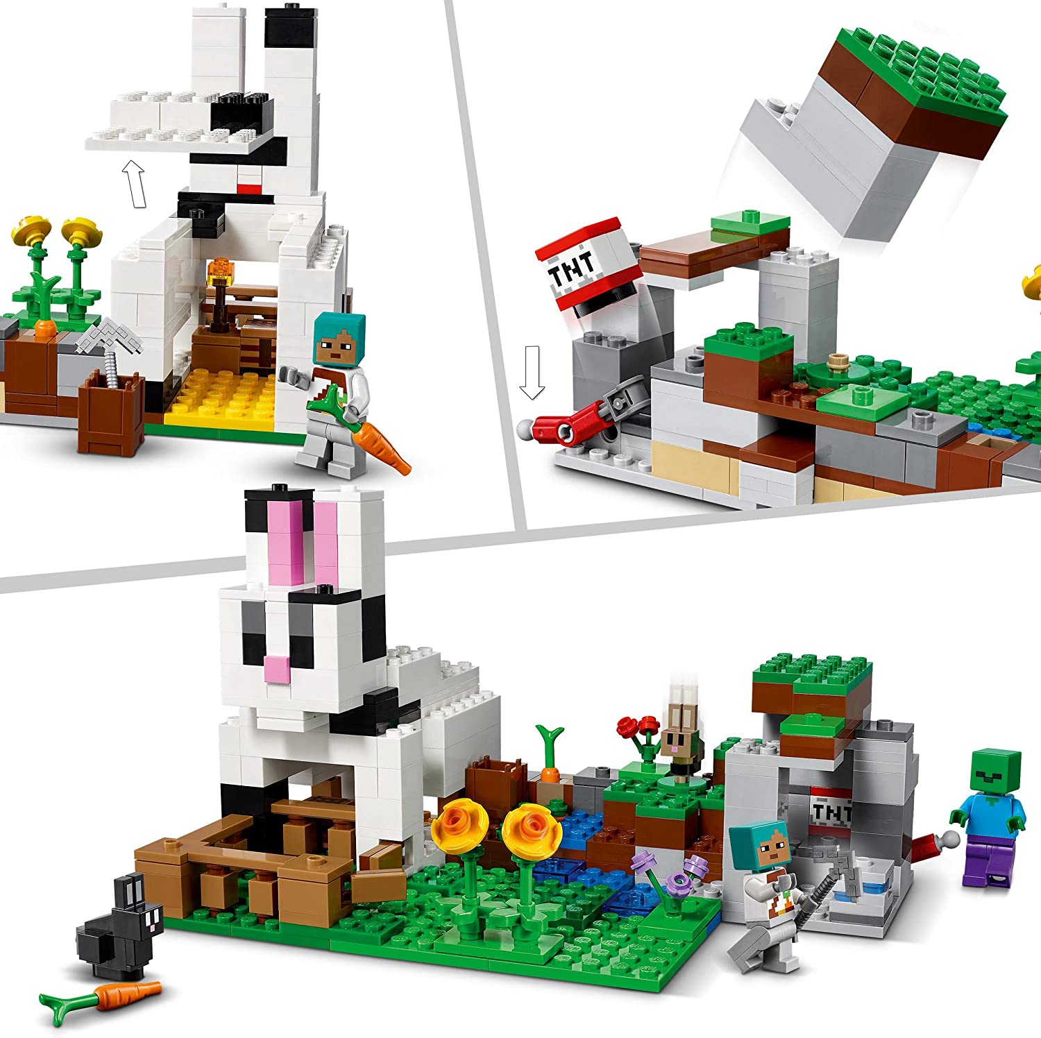 LEGO® Minecraft® 21181 Králičí ranč - Obrázek 4