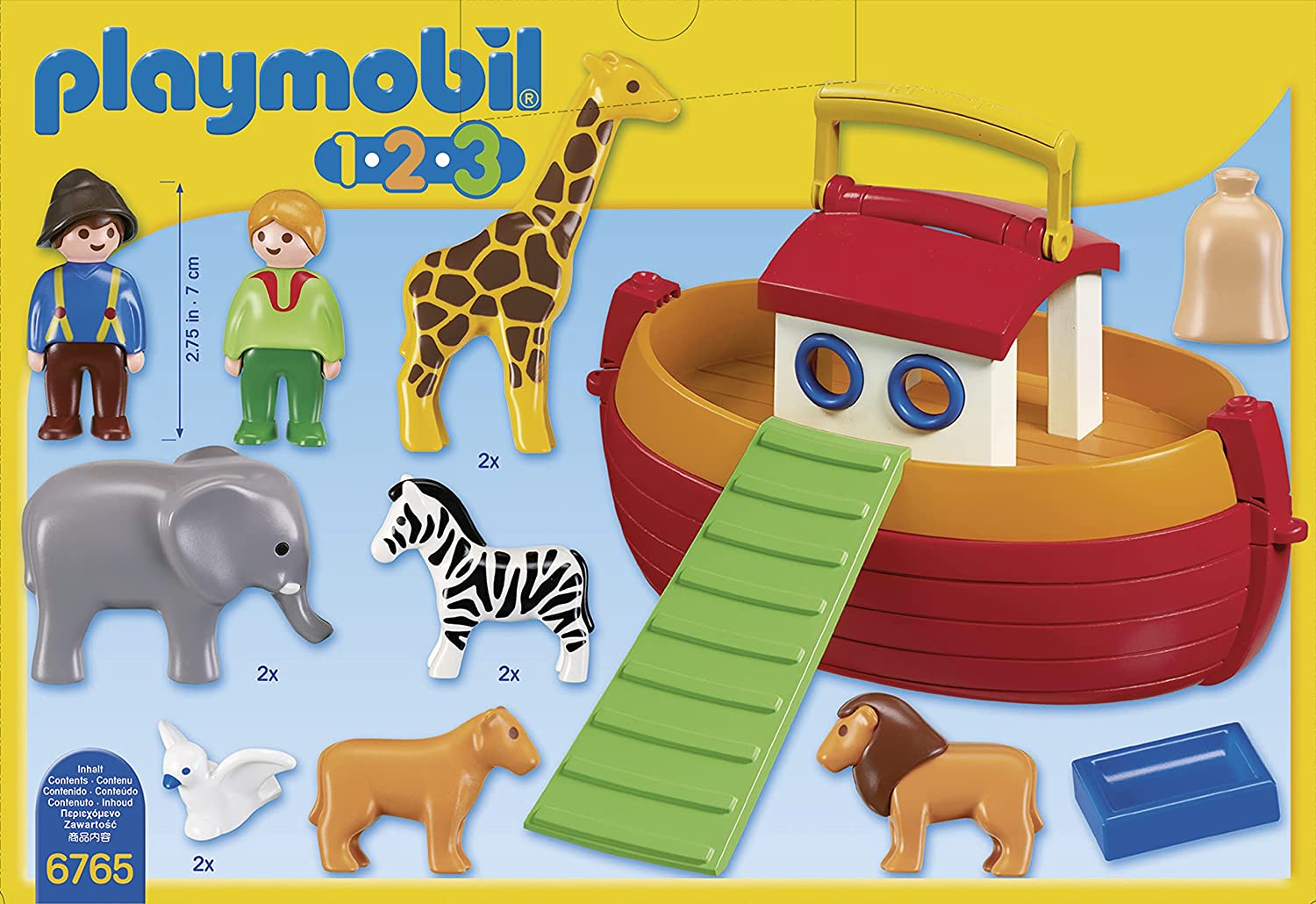 Playmobil® 1.2.3 6765 Přenosná Noemova archa - Obrázek 4